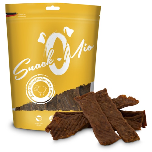 SnackOMio Fleischstreifen 125 Gramm Hundesnack