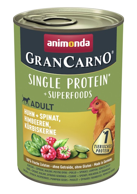 animonda Gran Carno Superfoods 400g Dose HundenassfutterVorschaubild