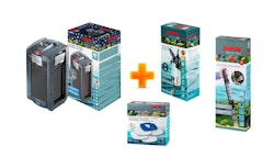 Eheim 2178 professionel 5e 600T Thermo-Außenfilter inkl. Filtermedien & ReeflexUV 500 UV-Klärer & Schlammabsauger  -  Vorteils-Paket