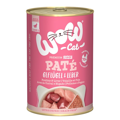 WOW Cat Premium Paté 400g