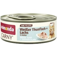 animonda Fine Filets Thunfisch+Lachs in Gelee 60g Katzennassfutter