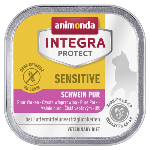 animonda Integra Protect Sensitive 100g Schale Katzennassfutter
