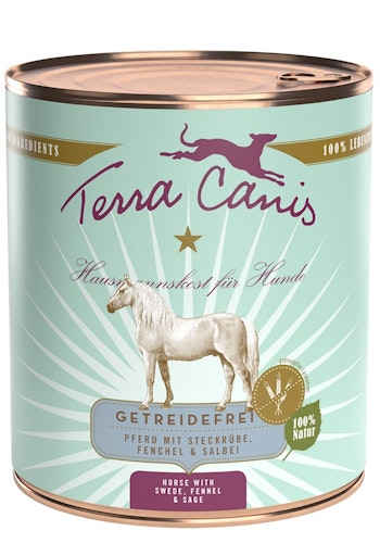 Terra Canis Getreidefrei 800g Dose Hundenassfutter