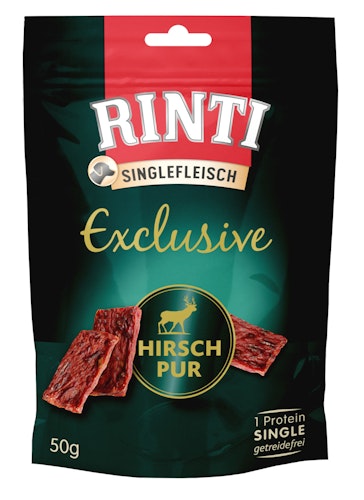 RINTI Exclusive Snack pur 50 Gramm Hundesnack