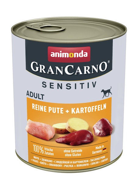 animonda Gran Carno Sensitive Adult 800g Dose HundenassfutterVorschaubild