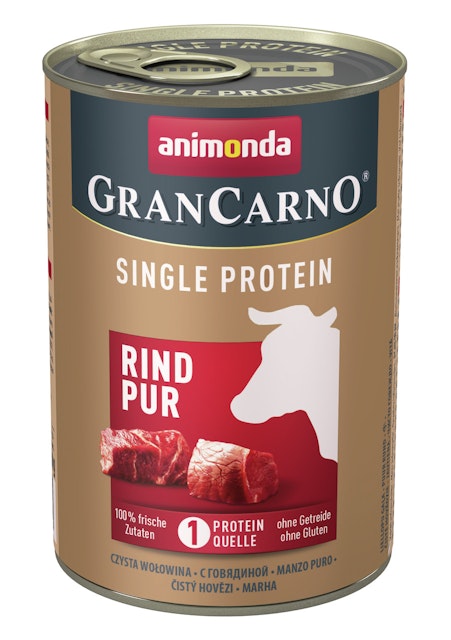 animonda Gran Carno Single Protein 400g Dose HundenassfutterVorschaubild