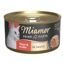 Vorschaubild Miamor Feine Filets Thun & Krebs in Sauce 85g Katzennassfutter