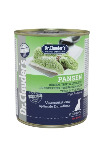 Dr. Clauder's Selected Meat Pre Biotics 800g Dosen Hundenassfutter