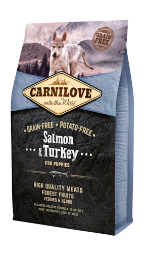 CARNILOVE Puppy Salmon & Turkey Hundetrockenfutter