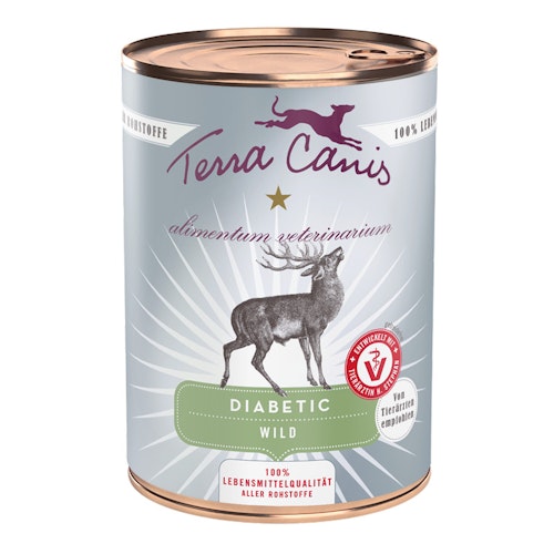 Terra Canis Diabetic Diät 400g-Dose Hundenassfutter