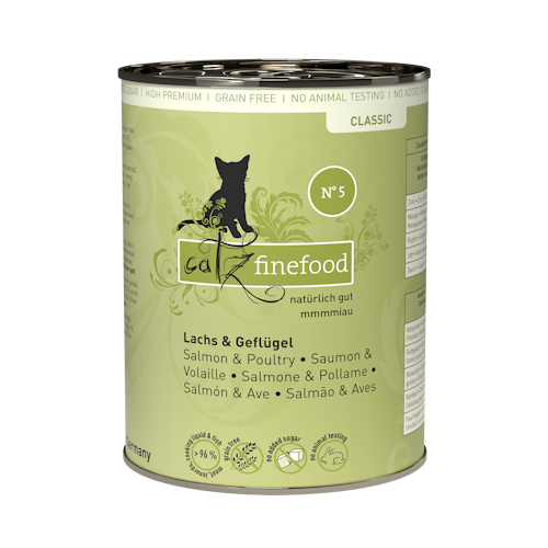 catz finefood Classic 6 x 400g Katzennassfutter