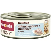 animonda Fine Filets  Hühnchenbrust+Thunfisch In Sauce 60g Katzennassfutter