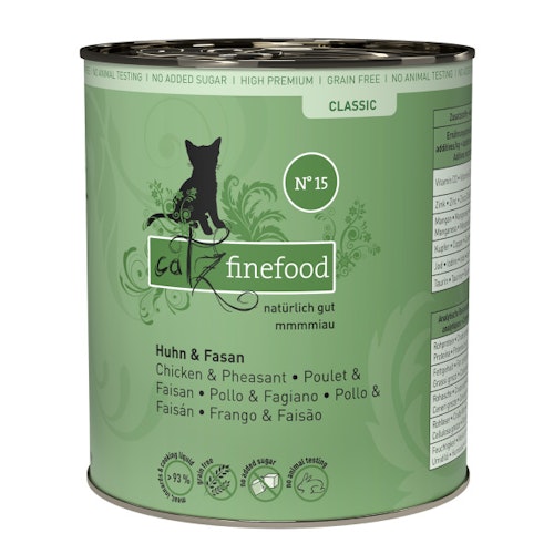 catz finefood Classic 6 x 800g Katzennassfutter