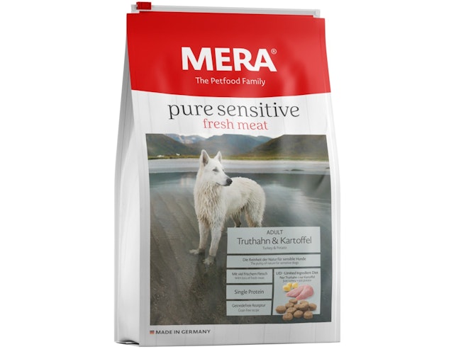 Mera Dog PURE Sensitive fresh Truthahn/Kartoffel Hundetrockenfutter