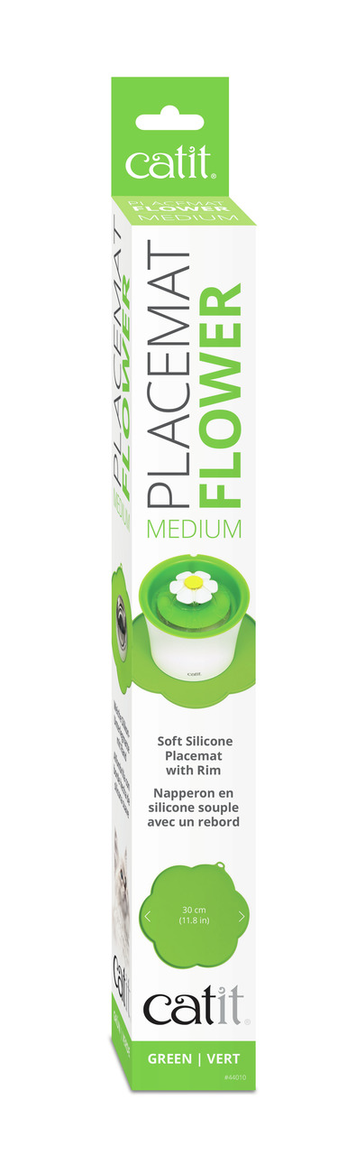 catit Silikonmatte in Blumenform ca. 30 Centimeter Katzennapfunterlage