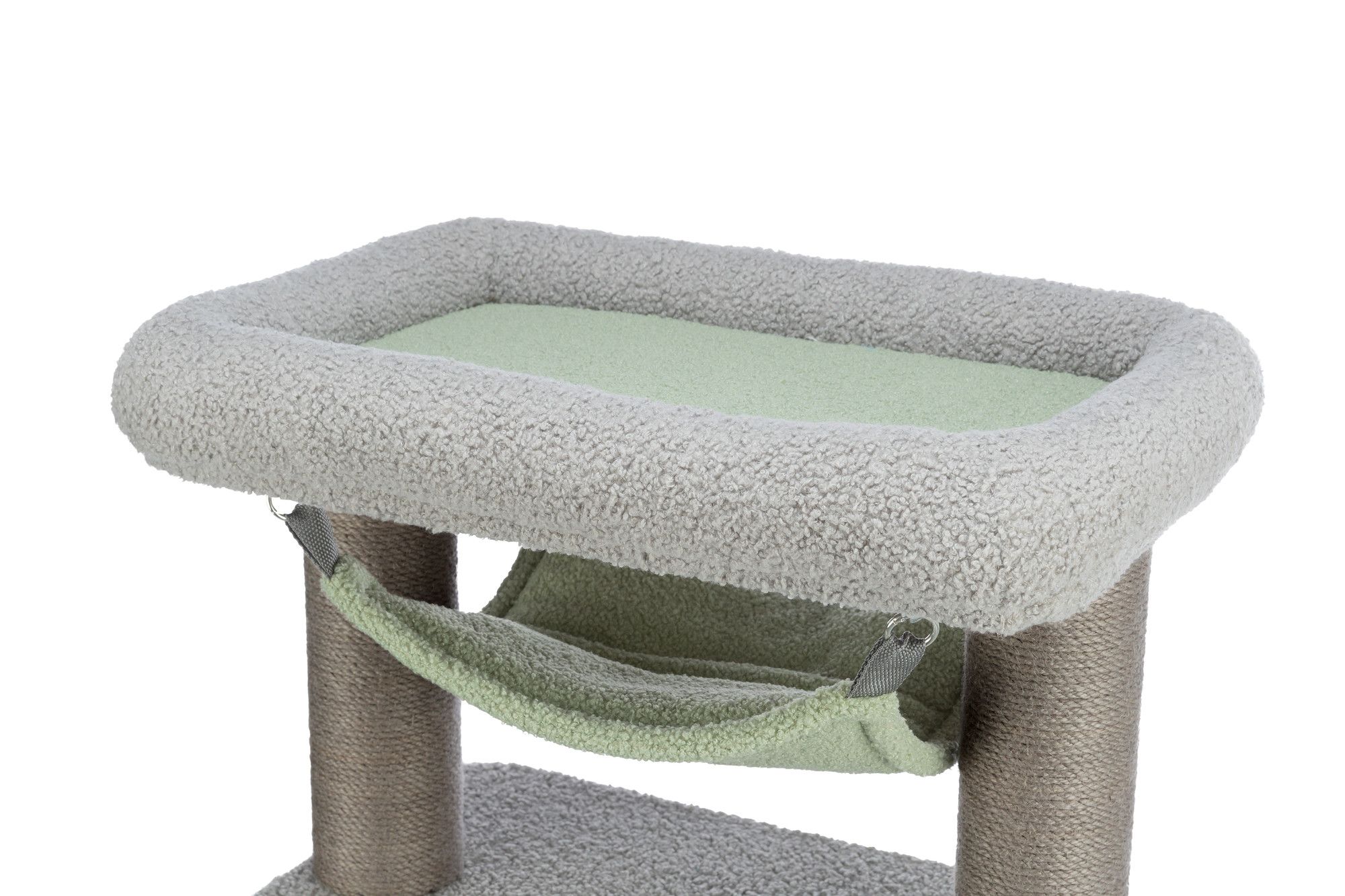 TRIXIE Kratzbaum Lunito, 71 cm, grau/mint
