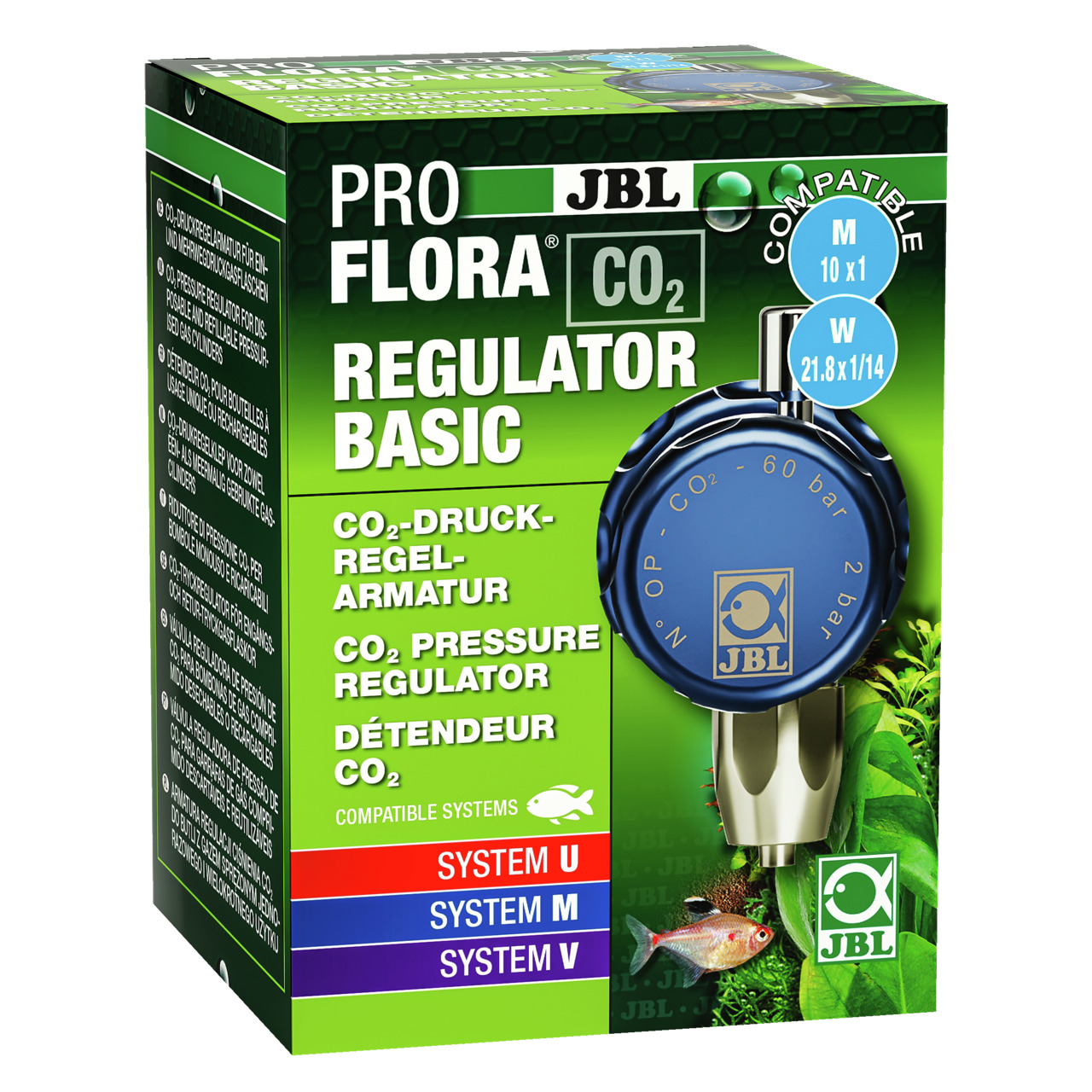 JBL ProFlora CO2 Regulator Basic Aquarienzubehör