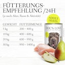 Vorschaubild Dog's Love Classic 800g Dose Hundenassfutter