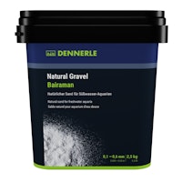 DENNERLE Natural Gravel Bairaman 0,1-0,6 Millimeter 2,5 Kilogramm Aquarieneinrichtung
