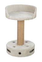 TRIXIE Kratzbaum Dalia mit Bettchen und Spielfuß, 54 cm, grau