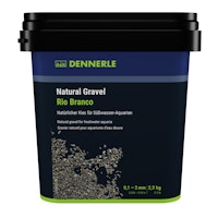 DENNERLE Natural Gravel Rio Branco 0,1-2 Millimeter  2,5 Kilogramm Aquarieneinrichtung