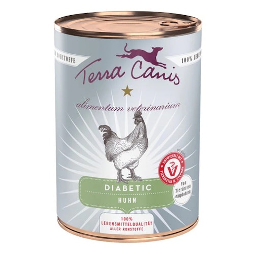 Terra Canis Diabetic Diät 400g-Dose Hundenassfutter