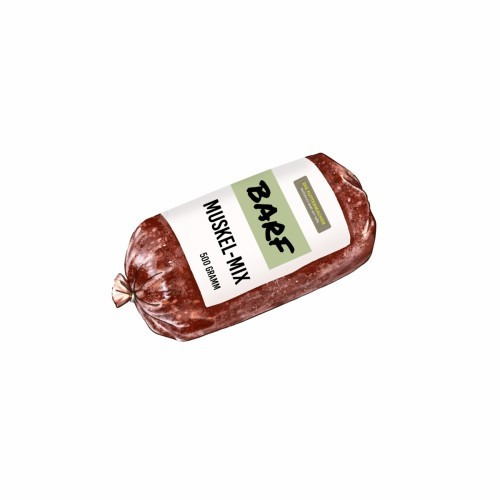Die Futtermacher Muskel Mix Spezialfutter / Frostfutter für Hunde
