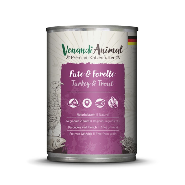 Venandi Animal 400 Gramm KatzennassfutterVorschaubild