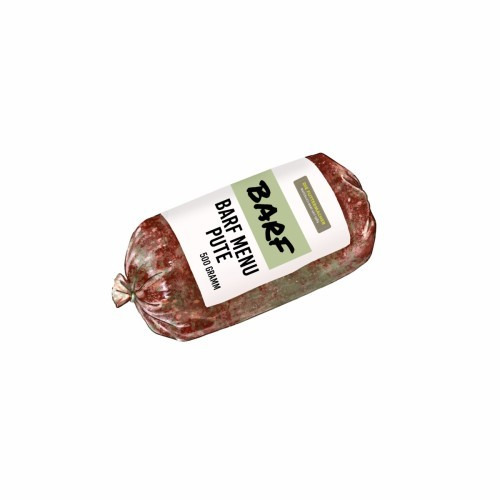 Die Futtermacher Barf Menü Pute Spezialfutter / Frostfutter für Hunde