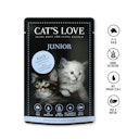 Vorschaubild Cat's Love Junior 85g Beutel Katzennassfutter