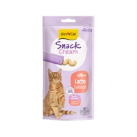 GimCat Snack Cream Lachs 6x15g Katzensnack