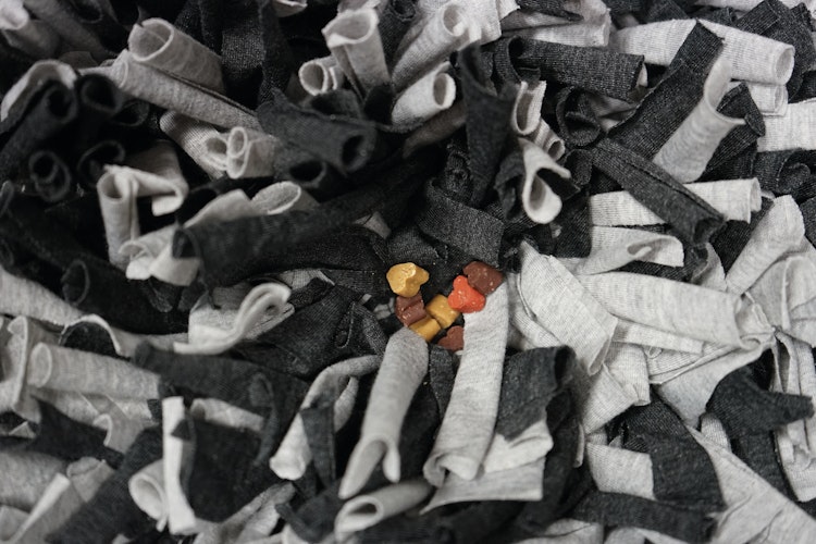 NOBBY Schnüffelmatte grau-schwarz 56 x 44 cm