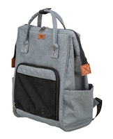 TRIXIE Rucksack Ava, 32 × 42 × 20 cm, grau