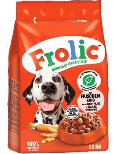 Frolic 1,5kg Beutel Rind
