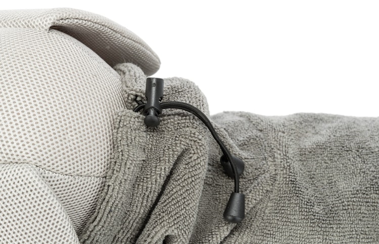 TRIXIE Bademantel für Hunde grau