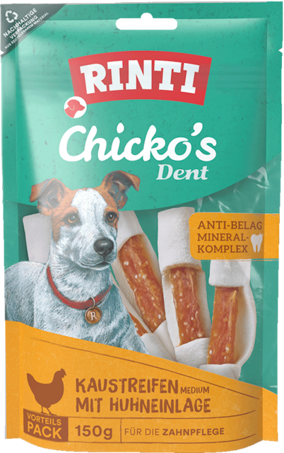 RINTI Chicko Dent Kausticks 150g HundesnacksVorschaubild