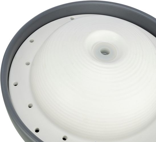 TRIXIE Trinkbrunnen Vital Dome, Keramik, 1,5 l/20 × 10 × 20 cm, grau/weiß