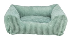 TRIXIE Vital Bett Jonna, Cordplüsch, eckig, 120 × 80 cm, salbei