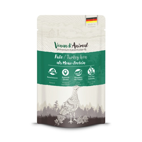 Venandi Animal Monoprotein 125g Katzennassfutter