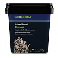 DENNERLE Natural Gravel Okavango 2,5 Kilogramm Aquarieneinrichtung