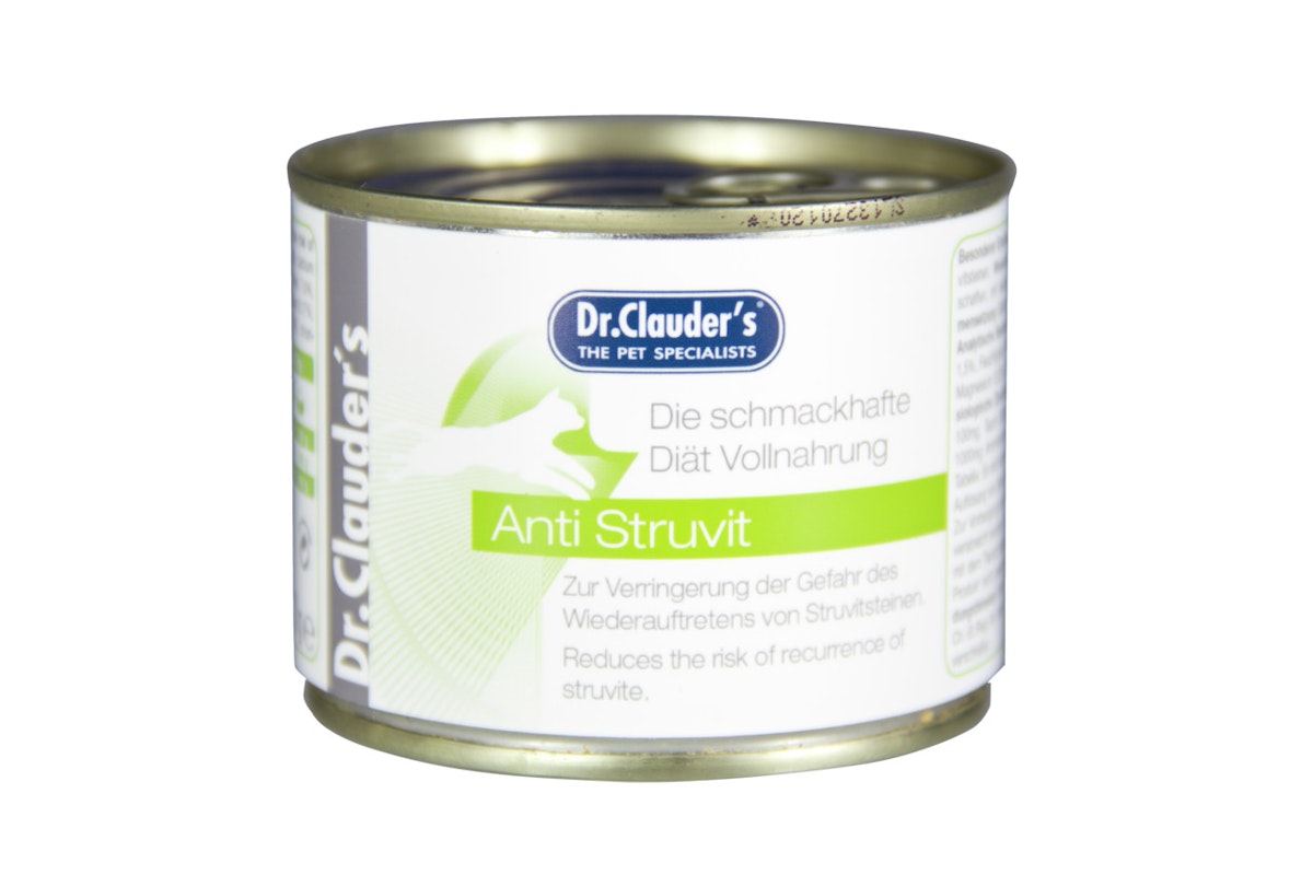 Dr. Clauder’s Anti Struvit Diätnahrung Dose Katzennassfutter Sparpaket 12 x 20 Gramm