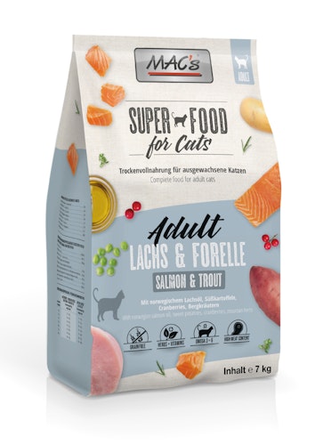 MAC's Cat Adult Lachs & Forelle Katzentrockenfutter
