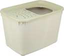 Vorschaubild Katzentoilette Hop-In, 38 × 39 × 58 cm, grau/grün