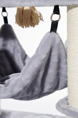 NOBBY Kratzbaum  "ORDU" grau; 70 x 50 x 176 cm