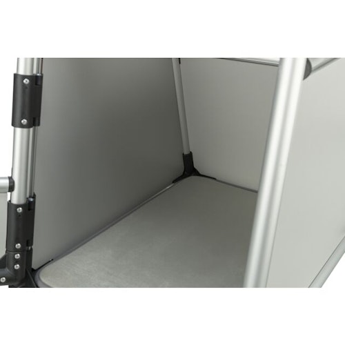 TRIXIE Transportbox Aluminium silber/hellgrau Transportbox
