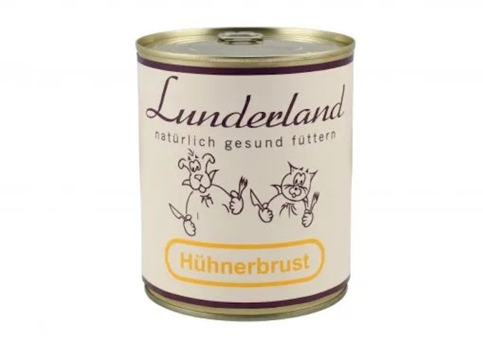 Lunderland Dose 800g Hundenassfutter