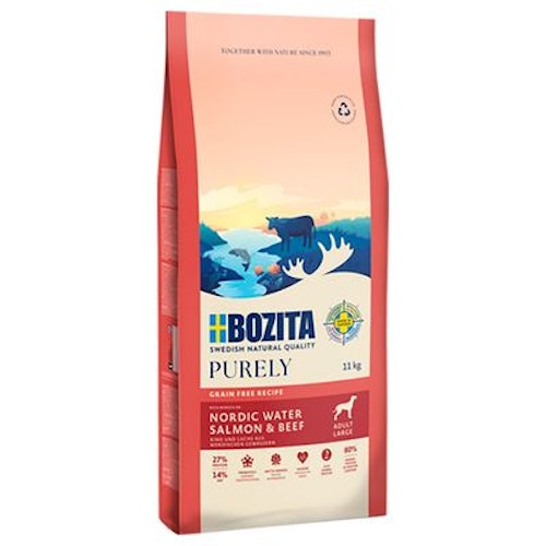 Bozita 11kg Purely Adult Groß Lachs&Rind
