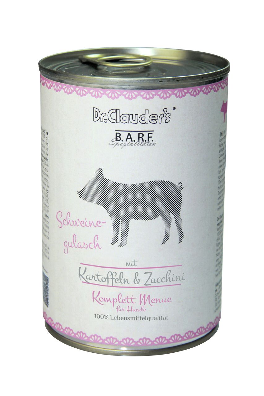 Dr. Clauder's BARF Komplett Menü 400g Dosen Hundenassfutter