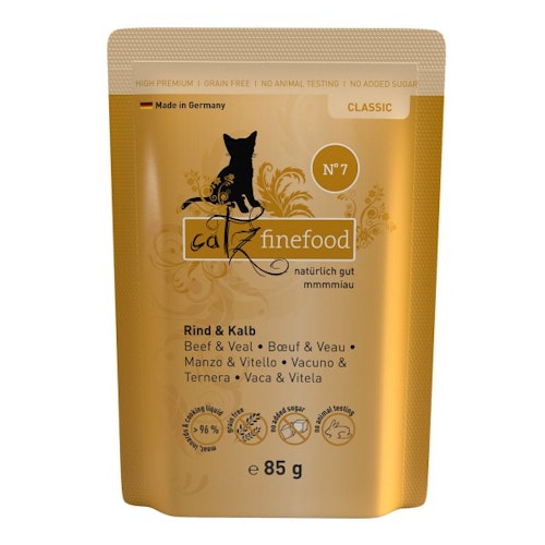 catz finefood Classic 16 x 85g Katzennassfutter