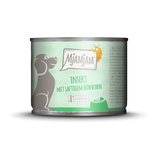 MJAMJAM Leckere Mahlzeit 200g Dose Hundenassfutter